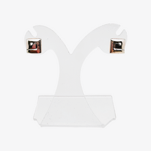 Charger l&#39;image dans la galerie, Boucles d&#39;oreilles en argent 925, design moderniste scandinave, années 1970
