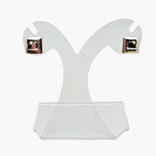 Charger l&#39;image dans la galerie, Boucles d&#39;oreilles en argent 925, design moderniste scandinave, années 1970
