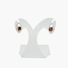 Charger l&#39;image dans la galerie, Boucles d&#39;oreilles en argent 925, design moderniste scandinave, années 1970
