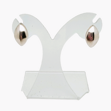 Charger l&#39;image dans la galerie, Boucles d&#39;oreilles en argent 925, design moderniste scandinave, années 1970
