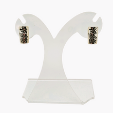 Load image into Gallery viewer, Boucles d&#39;oreilles en argent 925 design Viking scandinave, années 1970
