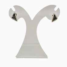 Load image into Gallery viewer, Boucles d&#39;oreilles en argent 925, design scandinave, années 1970
