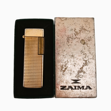Load image into Gallery viewer, Zaima, Chanty. Vintage gold metal gas lighter, 1970s
