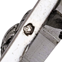 Load image into Gallery viewer, Broche Art déco aux chardons en argent 800, Flam, France, vers 1925–1935 Le Charme des Violettes - Brocante en ligne
