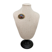 Charger l'image dans la galerie, Broche en micro-mosaïque, Italie, vers 1920–1935 Le Charme des Violettes - Brocante en ligne
