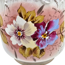 Afbeelding in Gallery-weergave laden, Cache-pot fleuri Société Céramique Maastricht, 1920-1935 Le Charme des Violettes - Brocante en ligne
