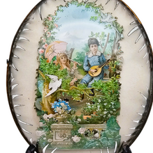Load image into Gallery viewer, cadre Le Charme des Violettes - Brocante en ligne
