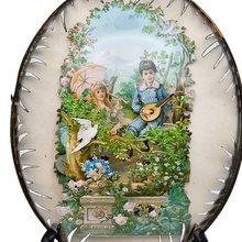 Load image into Gallery viewer, cadre Le Charme des Violettes - Brocante en ligne
