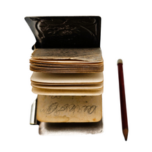 Charger l'image dans la galerie, Carnet de bal Art nouveau en métal argenté à l'effigie de l'Opéra de Paris, vers 1900 Le Charme des Violettes - Brocante en ligne
