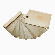 Load image into Gallery viewer, Petit carnet de bal ancien en ivoirine, fin XIXᵉ - début XXᵉ siècle Le Charme des Violettes - Brocante en ligne
