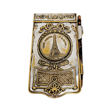 Charger l'image dans la galerie, Carnet de bal en métal argenté à l’effigie de la Tour Eiffel, fin XIXè - début XXᵉ siècle
