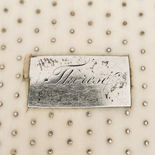 Charger l'image dans la galerie, Carnet de bal « Thérèse » en ivoirine et métal argenté,  années 1860 - 1880 Le Charme des Violettes - Brocante en ligne
