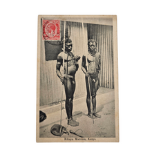 Charger l&#39;image dans la galerie, Carte postale ancienne – Guerriers Kikuyu, Kenya, 1934 Le Charme des Violettes - Brocante en ligne
