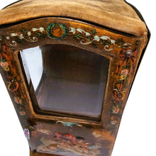 Charger l'image dans la galerie, Porte-montre chaise à porteurs miniature aux angelots, années 1880-1900 Le Charme des Violettes - Brocante en ligne
