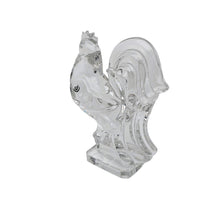 Load image into Gallery viewer, Val Saint-Lambert, Coq en cristal signé vintage, années 1960-1980 Le Charme des Violettes - Brocante en ligne
