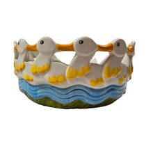 Charger l&#39;image dans la galerie, Coupe vintage aux canards en céramique italienne
