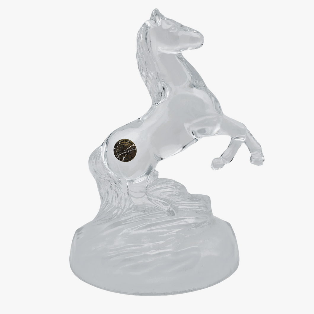 Cristal d’Arques. Vintage Crystal Horse
