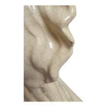 Afbeelding in Gallery-weergave laden, Fontinelle. “Greyhound Dame”. Art Deco-sculptuur in gebarsten keramiek
