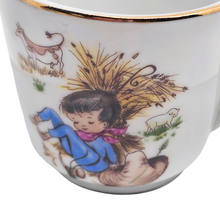 Charger l'image dans la galerie, Petite dînette vintage en porcelaine, années 1970 Le Charme des Violettes - Brocante en ligne
