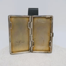 Load image into Gallery viewer, Carl Becker. Art Deco cigarette case in solid silver
