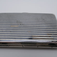 Load image into Gallery viewer, Carl Becker. Art Deco cigarette case in solid silver
