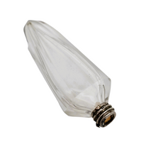 Charger l'image dans la galerie, Flacon en cristal taillé et argent sans bouchon, fin XIXᵉ – début XXᵉ siècle
