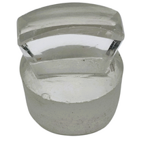 Load image into Gallery viewer, Flacon édouardien en cristal taillé et argent sterling – Angleterre, Chester, 1915 Le Charme des Violettes - Brocante en ligne
