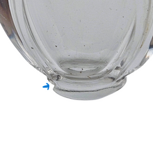 Charger l'image dans la galerie, Flacon à parfum en cristal et bouchon en vermeil, fin XIXᵉ - début XXᵉ siècle Le Charme des Violettes - Brocante en ligne
