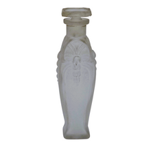 Charger l&#39;image dans la galerie, Legras &amp; Cie (attribué à), Flacon à parfum Art nouveau à la libellule en verre sablé moulé, vers 1905-1915 Le Charme des Violettes - Brocante en ligne
