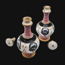 Load image into Gallery viewer, Old Paris 19th century. Pair of porcelain bottles
