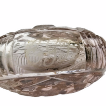 Charger l&#39;image dans la galerie, Flacons à sels ou à parfum victoriens en cristal taillé, XIXème

