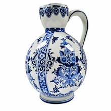 Load image into Gallery viewer, Gien. Large earthenware cider pitcher, Rouen decor, year 1867
