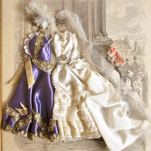 Afbeelding in Gallery-weergave laden, Gravure originale habillée et encadrée du &quot;Journal des Dames et des Demoiselles&quot;, 1887
