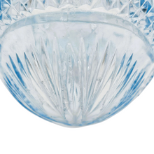 Charger l&#39;image dans la galerie, Jardinière Art déco en verre bleu taillé dans le goût du Luxval, Val Saint Lambert, vers 1935-1950 Le Charme des Violettes - Brocante en ligne
