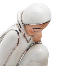 Afbeelding in Gallery-weergave laden, Lampe veilleuse brûle-parfum Art déco Argilor – Porcelaine et loupe de thuya, vers 1925-1930 Le Charme des Violettes - Brocante en ligne
