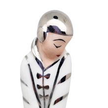 Afbeelding in Gallery-weergave laden, Lampe veilleuse brûle-parfum Art déco Argilor – Porcelaine et loupe de thuya, vers 1925-1930 Le Charme des Violettes - Brocante en ligne
