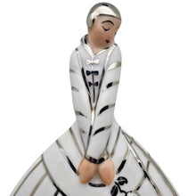 Afbeelding in Gallery-weergave laden, Lampe veilleuse brûle-parfum Art déco Argilor – Porcelaine et loupe de thuya, vers 1925-1930 Le Charme des Violettes - Brocante en ligne

