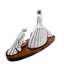 Afbeelding in Gallery-weergave laden, Lampe veilleuse brûle-parfum Art déco Argilor – Porcelaine et loupe de thuya, vers 1925-1930 Le Charme des Violettes - Brocante en ligne
