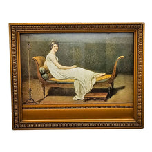 Load image into Gallery viewer, Petit cadre en bois doré – Madame Récamier d’après Jacques-Louis David, circa 1900-1930 Le Charme des Violettes - Brocante en ligne
