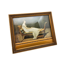 Load image into Gallery viewer, Petit cadre en bois doré – Madame Récamier d’après Jacques-Louis David, circa 1900-1930 Le Charme des Violettes - Brocante en ligne
