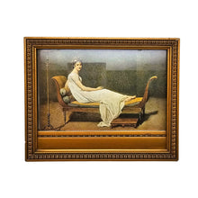 Load image into Gallery viewer, Petit cadre en bois doré – Madame Récamier d’après Jacques-Louis David, circa 1900-1930 Le Charme des Violettes - Brocante en ligne
