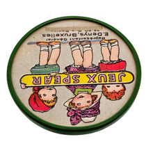 Load image into Gallery viewer, Miroir publicitaire ancien – Jeux Spear, Bruxelles, années 1920–1930 Le Charme des Violettes - Brocante en ligne
