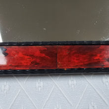 Load image into Gallery viewer, Grand miroir octogonal en bois noirci et écaille de tortue véritable, fin XIXè - début XXè Le Charme des Violettes - Brocante en ligne
