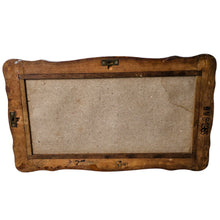 Load image into Gallery viewer, Miroir vintage en bois patiné, circa 1965 Le Charme des Violettes - Brocante en ligne
