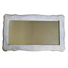 Load image into Gallery viewer, Miroir vintage en bois patiné, circa 1965 Le Charme des Violettes - Brocante en ligne
