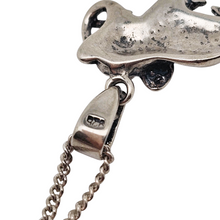 Charger l&#39;image dans la galerie, Pendentif en argent 925, Éléphant porte-bonheur, XXè Le Charme des Violettes - Brocante en ligne
