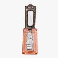 Load image into Gallery viewer, Pendentif sanctuaire de poche Art déco, Tchécoslovaquie, années 1920-1930

