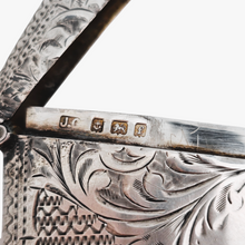 Load image into Gallery viewer, Porte-cartes édouardien signé en argent 925, Birmingham 1905
