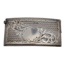 Load image into Gallery viewer, Porte-cartes édouardien signé en argent 925, Birmingham 1905
