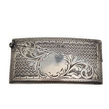 Load image into Gallery viewer, Porte-cartes édouardien signé en argent 925, Birmingham 1905

